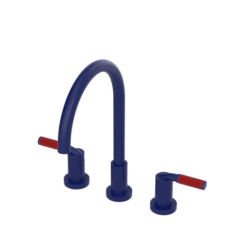 Rubinet Widespread Kitchen Set Midnight Blue