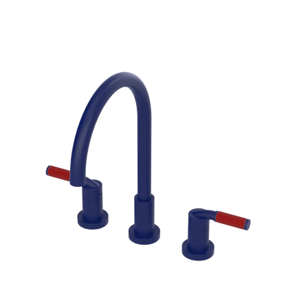 Rubinet Widespread Kitchen Set Midnight Blue