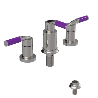 Rubinet Bidet Fitting with Spray, Diverter, and Vacuum Breaker (less drain) Polished Nickel
