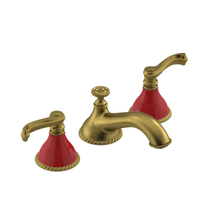 Rubinet Widespread Lav. Set. (less drain) Antique Brass Matt