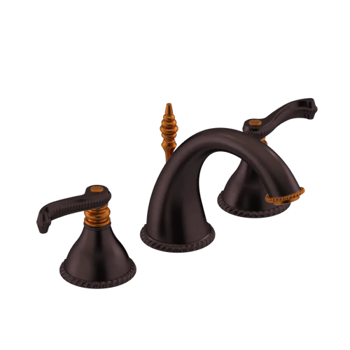 Rubinet Widespread Lav. Set. (less drain) Oil Rubbed Bronze