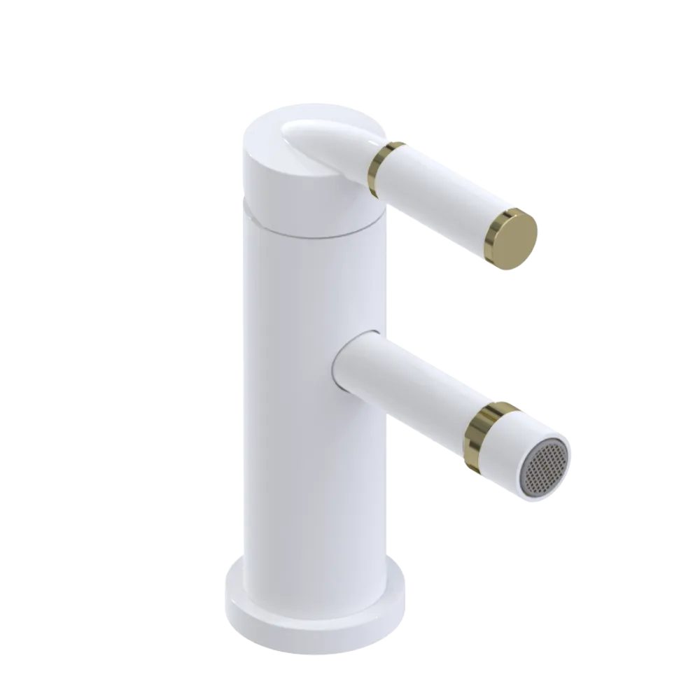 Rubinet Single Control Bidet Fitting (less drain) White