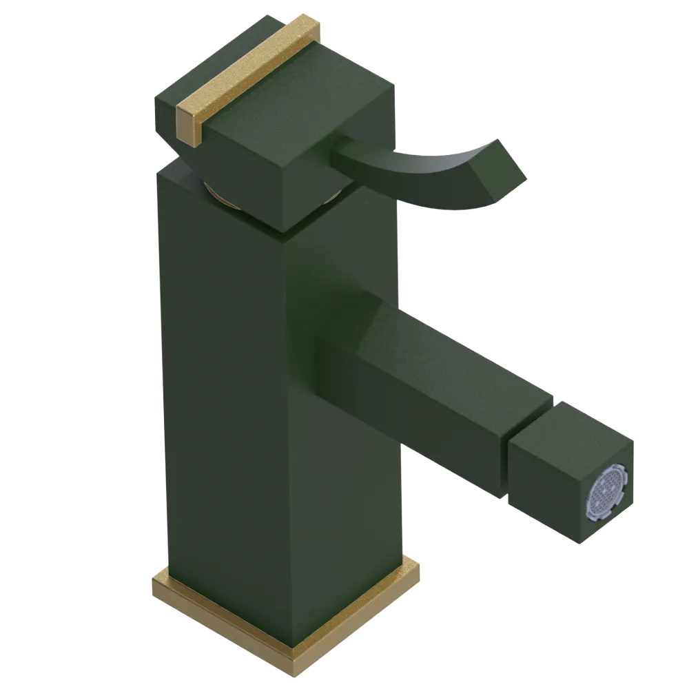 Rubinet Single Control Bidet Fitting (less drain) Green Envy