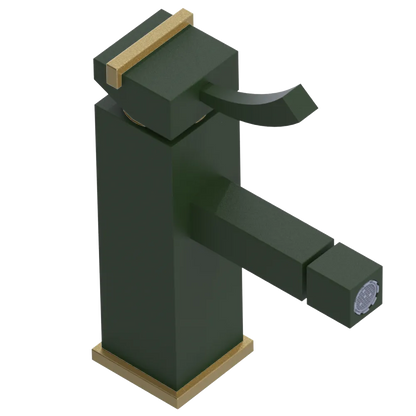 Rubinet Single Control Bidet Fitting (less drain) Green Envy