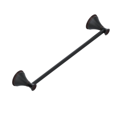 Rubinet Towel Bar 18" Matt Black