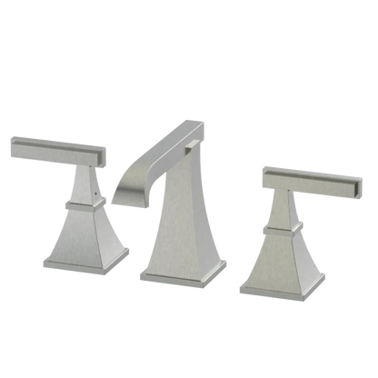 Rubinet Widespread Lav. Set. (less drain) Satin Nickel