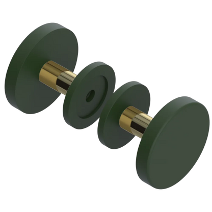 Rubinet Shower Door Knob (set) Green Envy