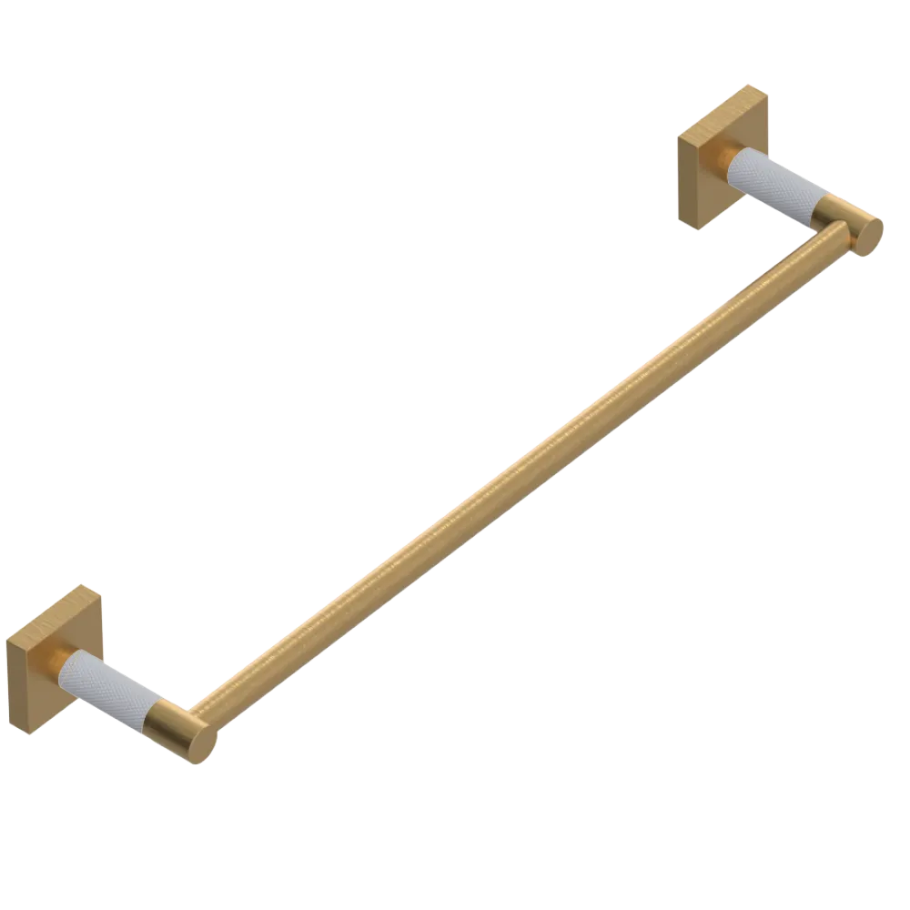 Rubinet 24" TOWEL BAR Satin Gold