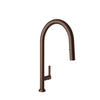 Baril High single-hole kitchen faucet with 2-function pull-down spray