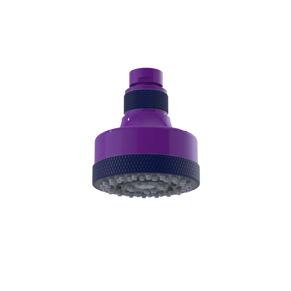 Rubinet 3 FUNCTION SHOWER HEAD Purple Haze