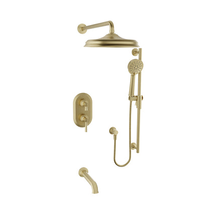 Baril Complete thermostatic pressure balanced shower kit