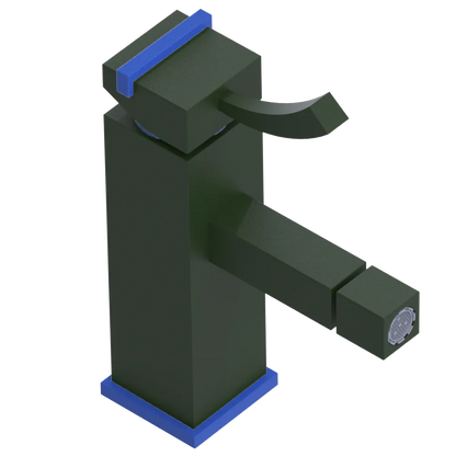 Rubinet Single Control Bidet Fitting (less drain) Green Envy