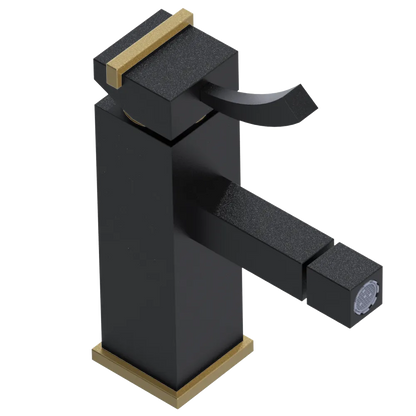 Rubinet Single Control Bidet Fitting (less drain) Matt Black