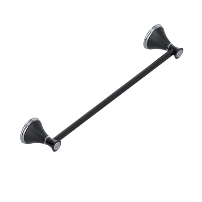 Rubinet Towel Bar 18" Matt Black