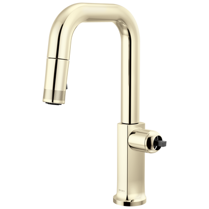 Brizo Pull Down Prep Faucet With Square Spout Less Handle