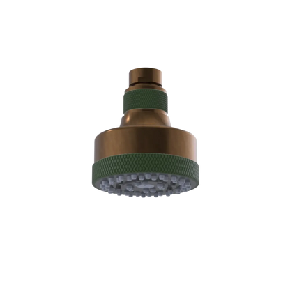 Rubinet 3 FUNCTION SHOWER HEAD Tuscan Brass