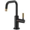 Brizo Instant Hot Faucet With Square Spout And Knurled Handle