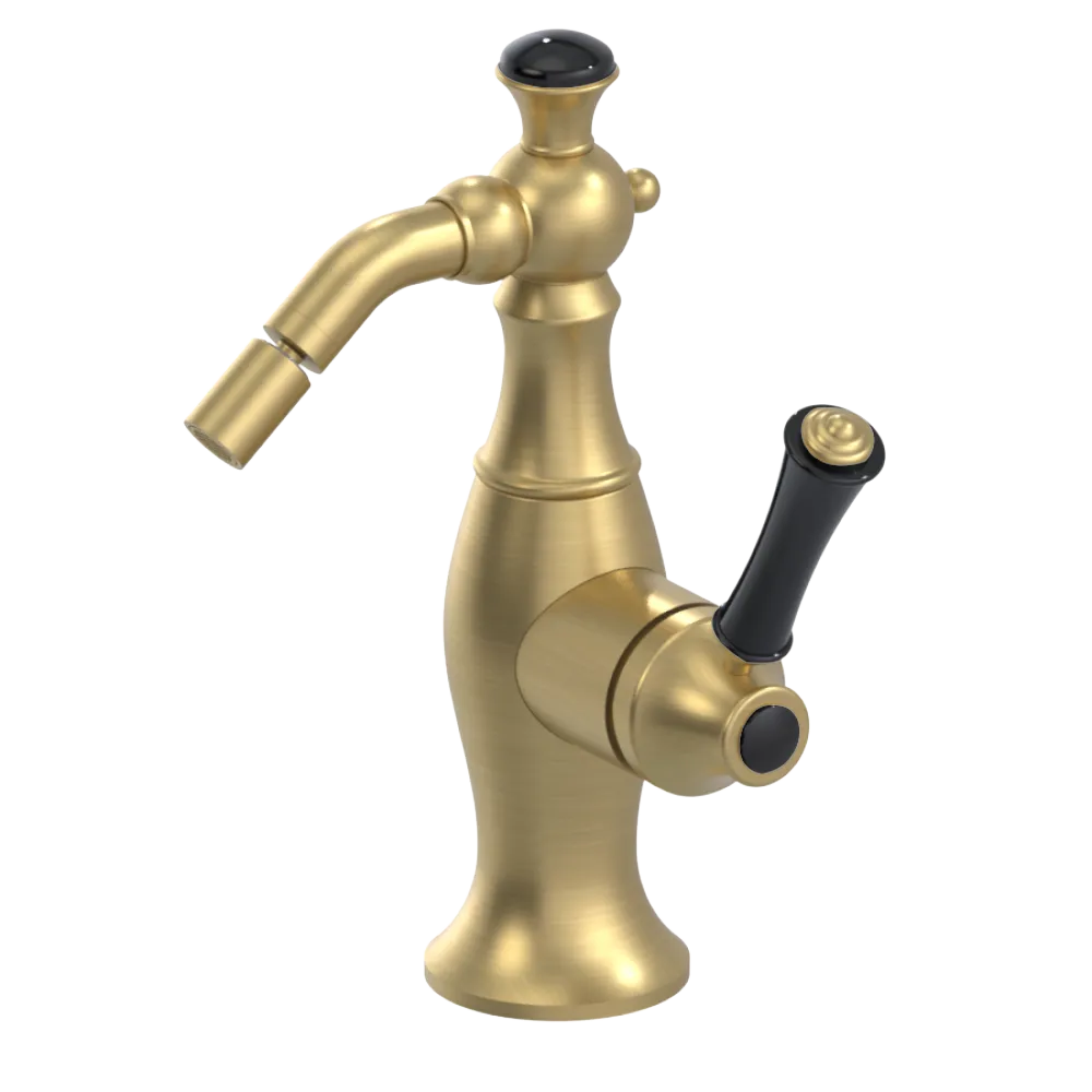 Rubinet Single Control Bidet Fitting (less drain) Satin Brass