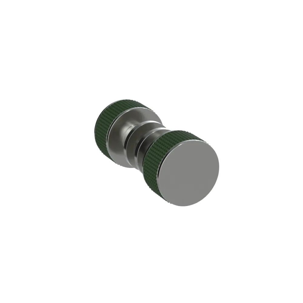 Rubinet Shower Door Knob (set) Satin Nickel