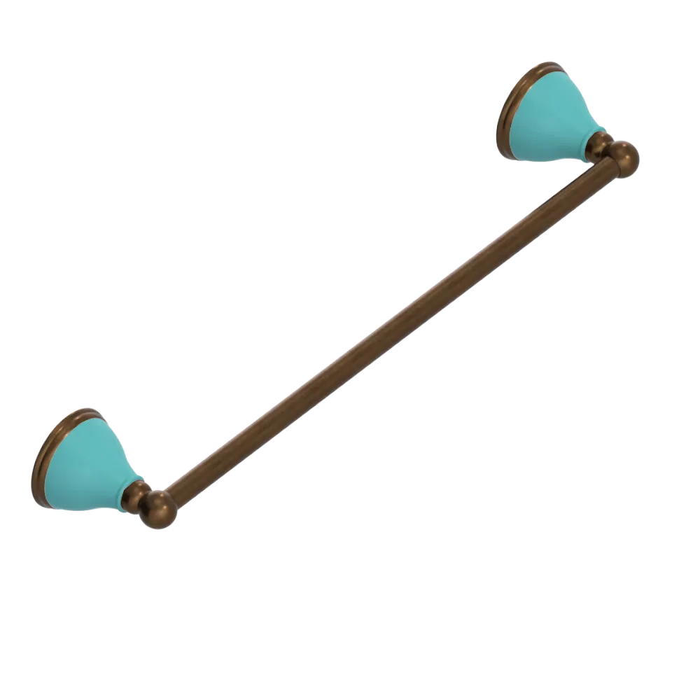 Rubinet Towel Bar 18" Tuscan Brass