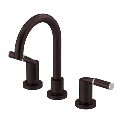 Rubinet Widespread Lav set (less drain) Oil Rubbed Bronze