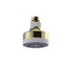 Rubinet 3 FUNCTION SHOWER HEAD Natural Brass