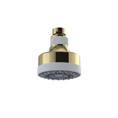 Rubinet 3 FUNCTION SHOWER HEAD Natural Brass