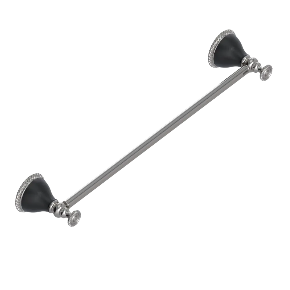 Rubinet Towel Bar 18" Polished Nickel