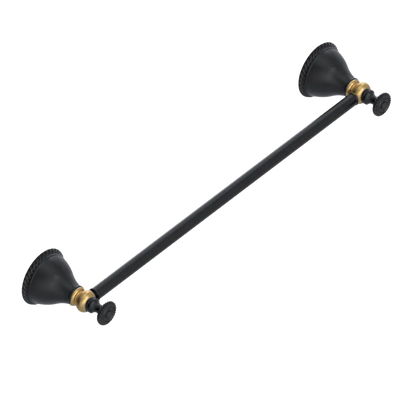 Rubinet Towel Bar 24" Matt Black