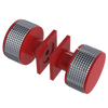 Rubinet Shower Door Knob (set) Red