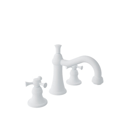 Baril 8" c/c lavatory faucet, drain included
