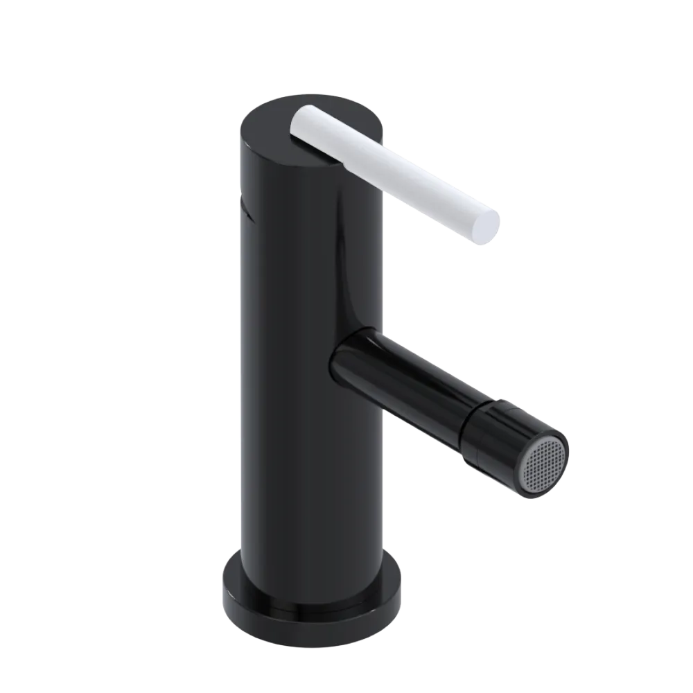 Rubinet Single Control Bidet Fitting (less drain) Black