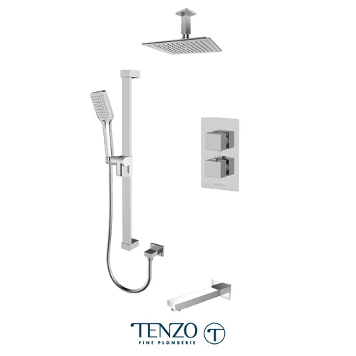 Tenzo 3 Functions Slick 3-Way Shower Kit
