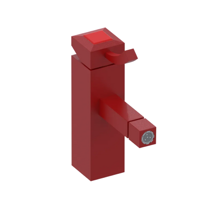 Rubinet Single Control Bidet Fitting (less drain) Maroon