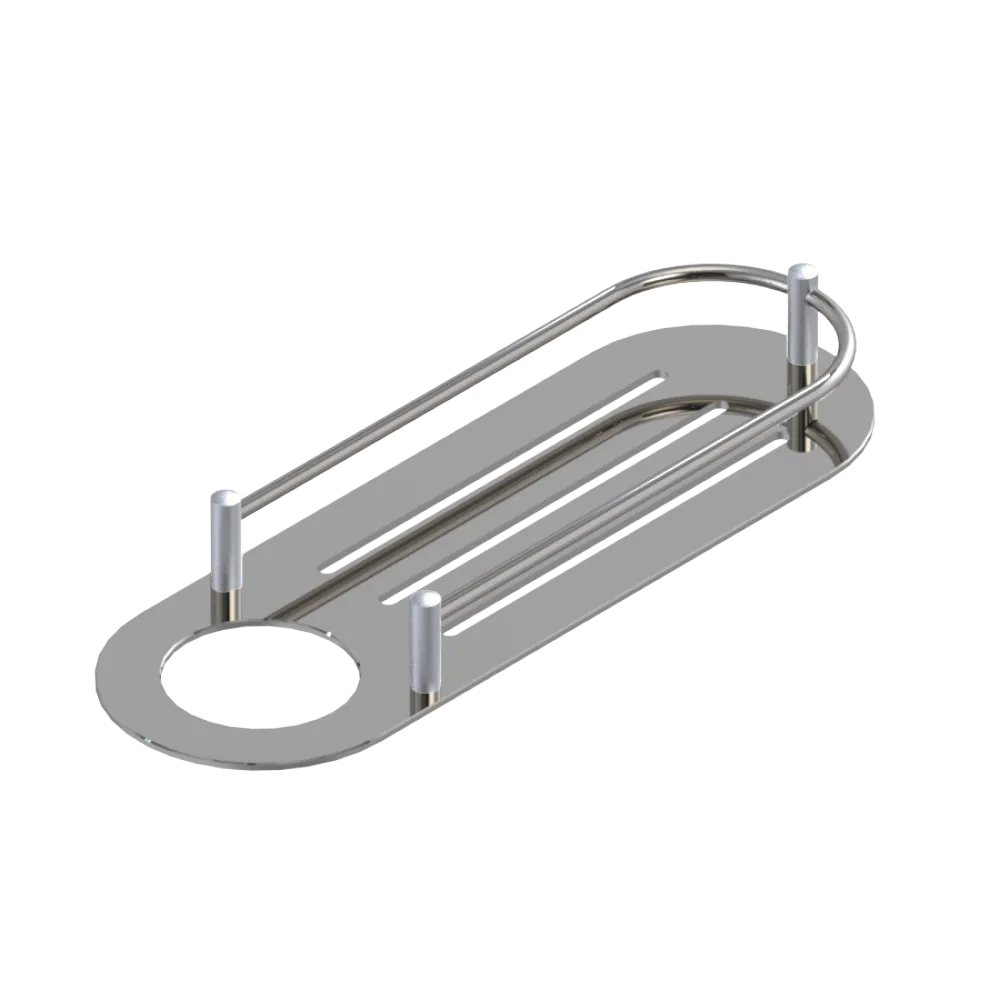 Rubinet Shelf Only Polished Nickel