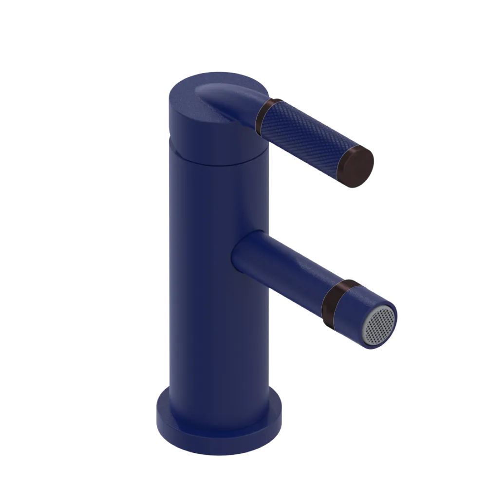Rubinet Single Control Bidet Fitting (less drain) Midnight Blue