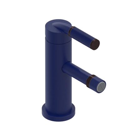 Rubinet Single Control Bidet Fitting (less drain) Midnight Blue