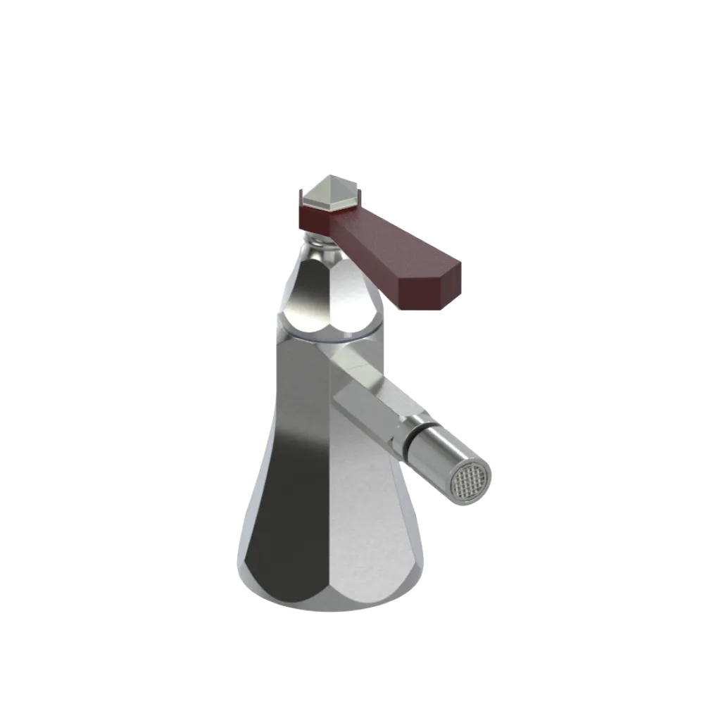 Rubinet Single Control Bidet Fitting (less drain) Satin Nickel