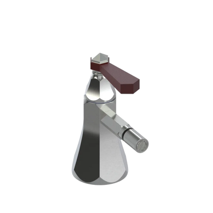 Rubinet Single Control Bidet Fitting (less drain) Satin Nickel