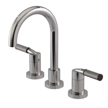 Rubinet Widespread Lav. Set. (less drain) Polished Nickel