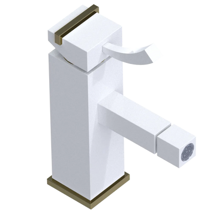 Rubinet Single Control Bidet Fitting (less drain) White