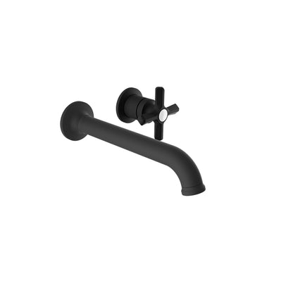Baril Single lever wall-mounted lavatory faucet, drain not included