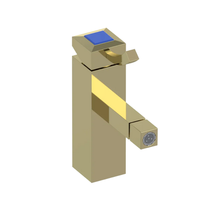Rubinet Single Control Bidet Fitting (less drain) Gold