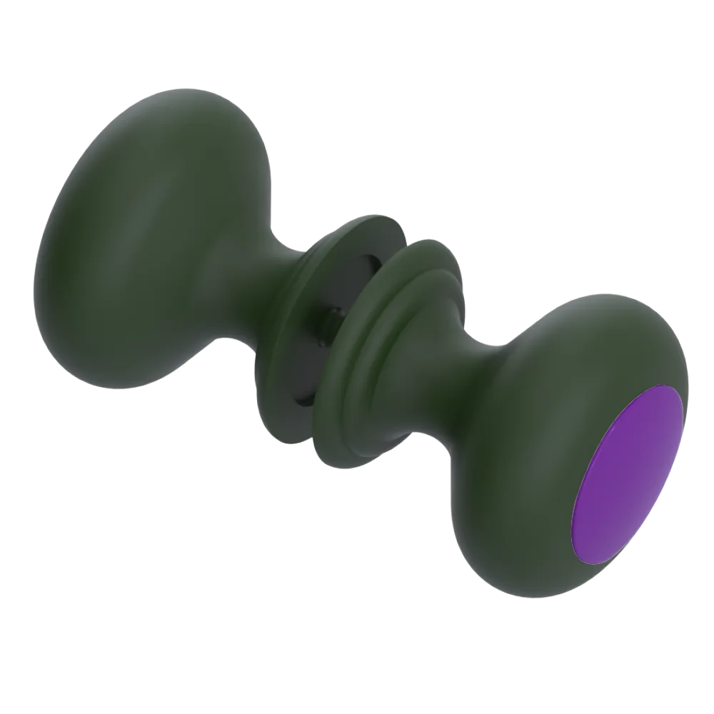 Rubinet Shower Door Knob (set) Green Envy