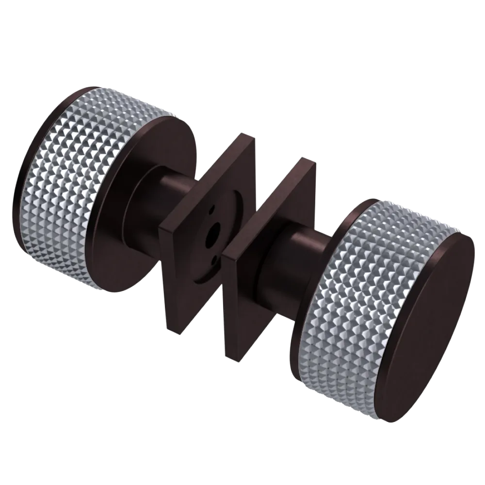 Rubinet Shower Door Knob (set) Oil Rubbed Bronze