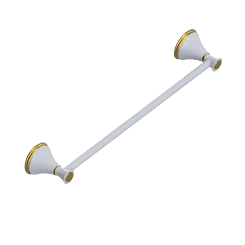 Rubinet Towel Bar 18" White