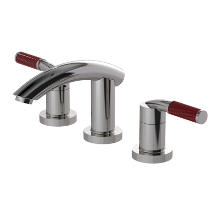 Rubinet Widespread Lav. Set. (less drain) Polished Nickel