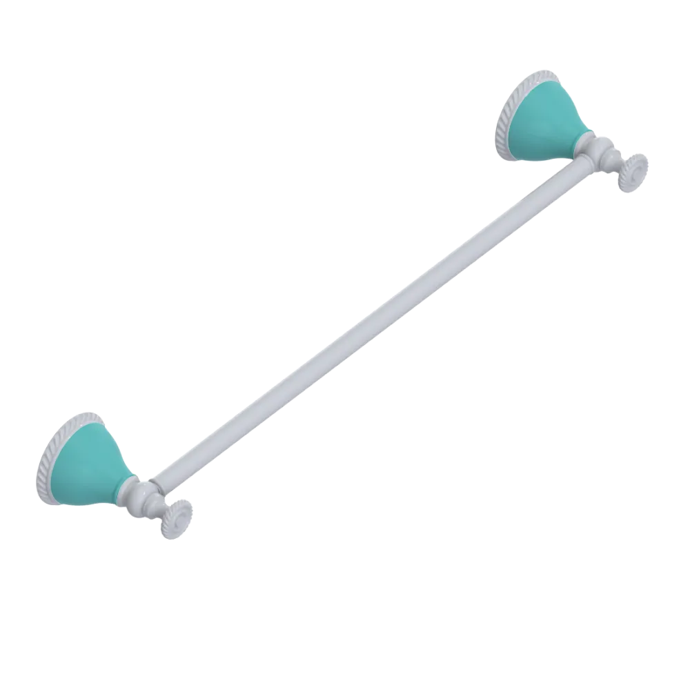 Rubinet Towel Bar 18" White