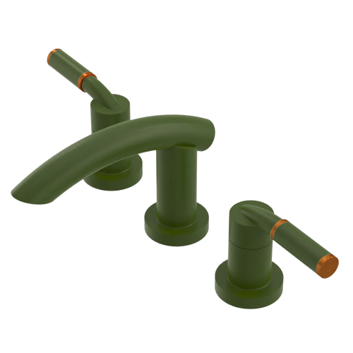Rubinet Widespread Lav. Set. (less drain) Green Envy