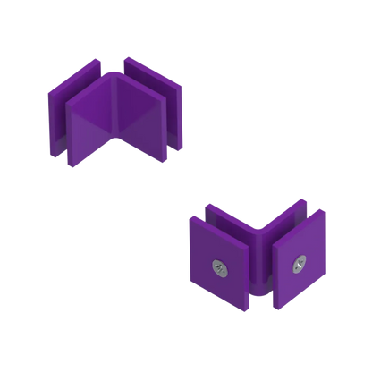 Rubinet 90 Glass to Glass Open Face Purple Haze